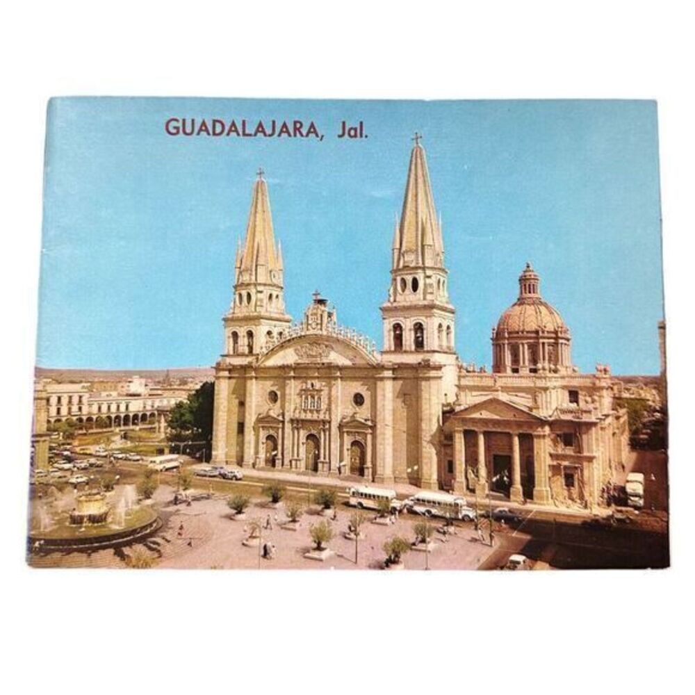 1960's‎ Guadalajara Jalisco Mexico Color Photos Tourist Brochure